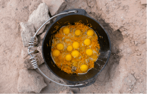 camping breakfast